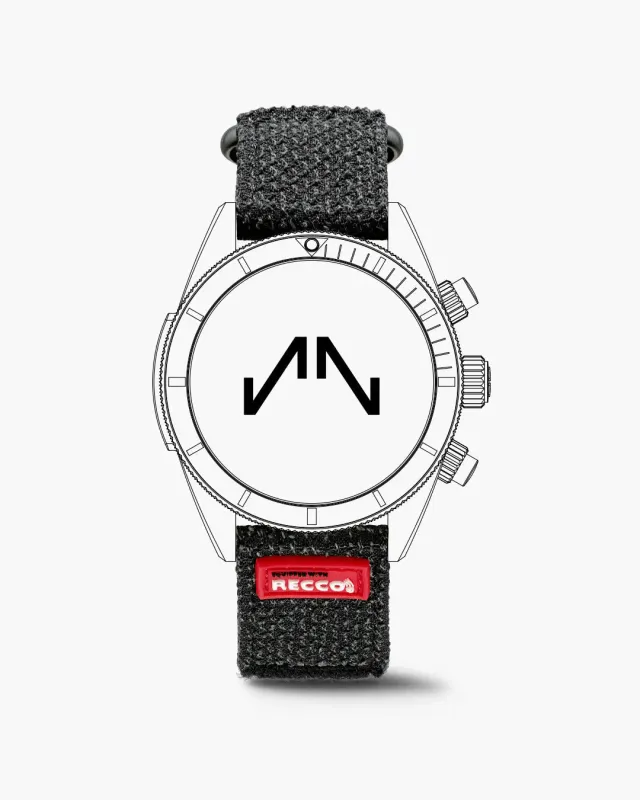 Norqain Adventure Sport Chrono 44mm horlogeband stof Recco