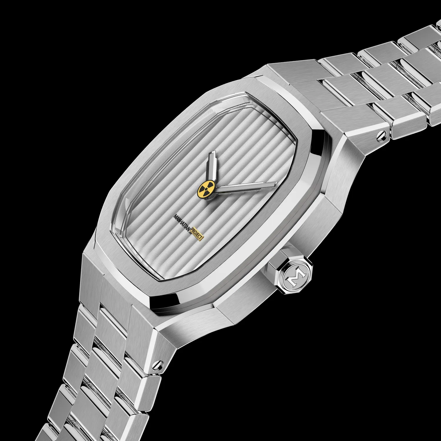 Maen Manhattan 37 MSS.02 horloge staal