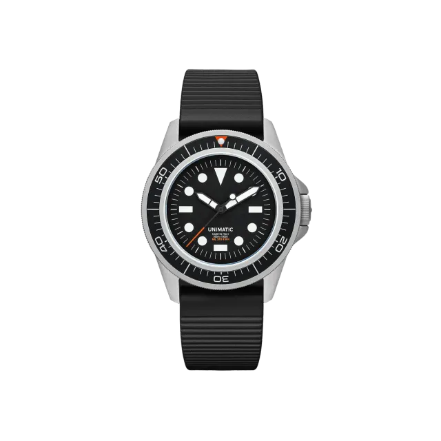 Unimatic Modello Uno UT1-PD duikhorloge zwart 41,5mm 300m