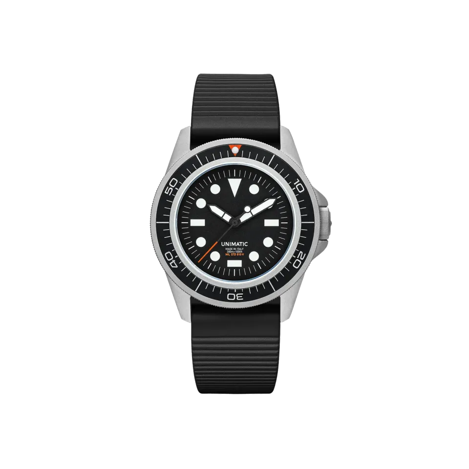 Unimatic Modello Uno UT1-PD duikhorloge zwart 41,5mm 300m