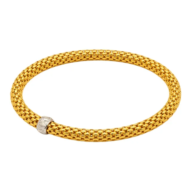 Juwelier Ripassa Armband geel goud klassiek