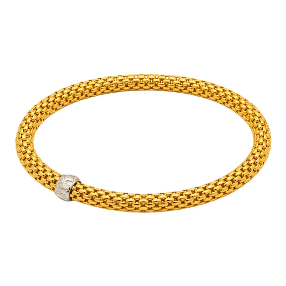 Juwelier Ripassa Armband geel goud klassiek