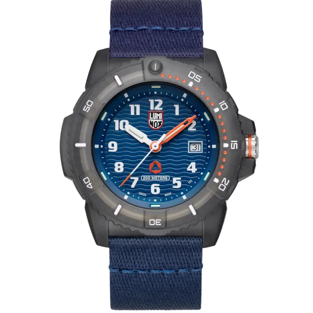 Juwelier Ripassa XS.8903 Eco horloge gerecycled blauw