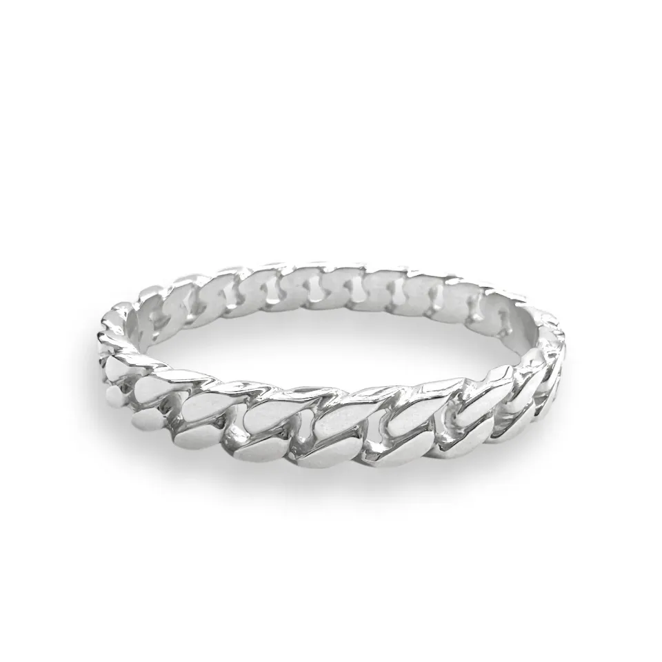 Ripassa zilveren slavenarmband schakels dames