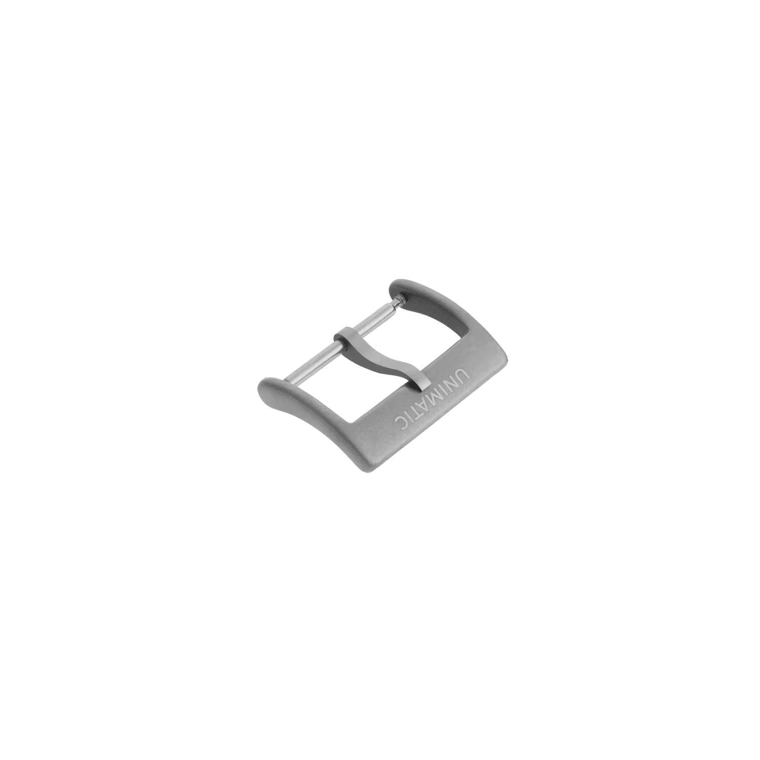 Unimatic Buckle horlogegesp 22mm staal geborsteld