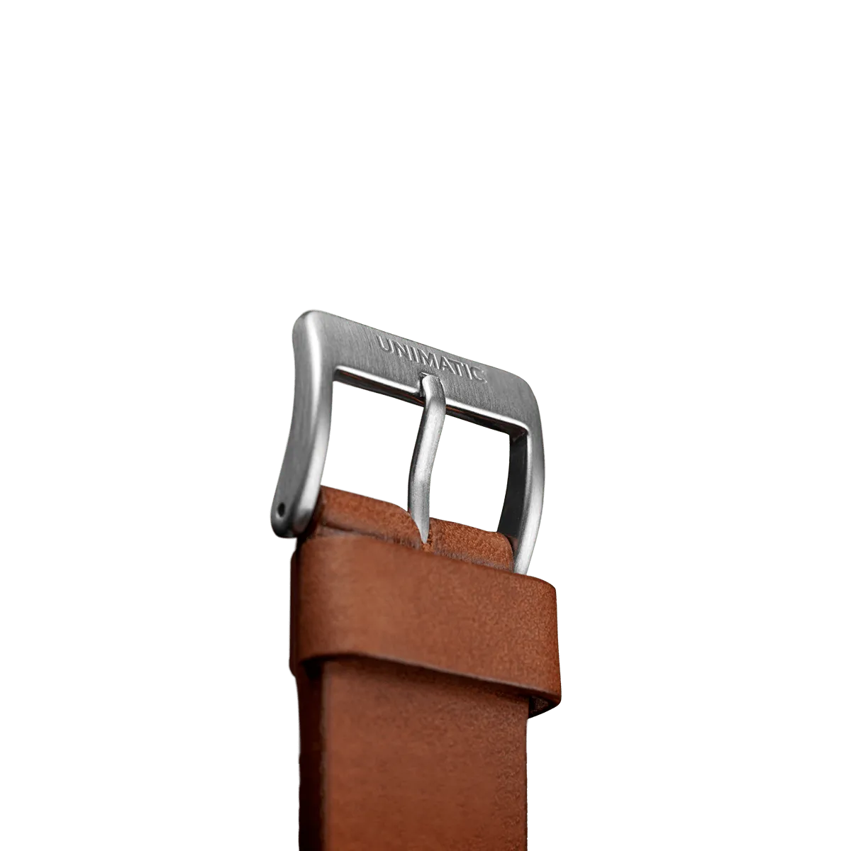 Unimatic Modello Due U2-AG horloge bruin leer 300m