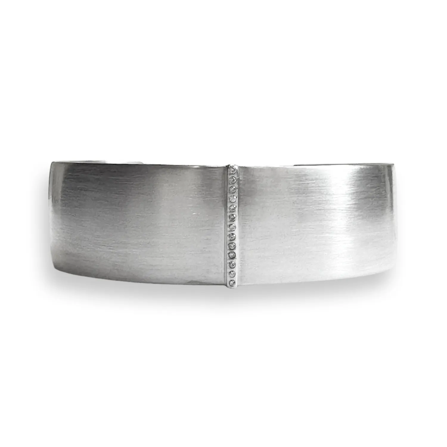 Juwelier Ripassa zilveren spang armband diamanten