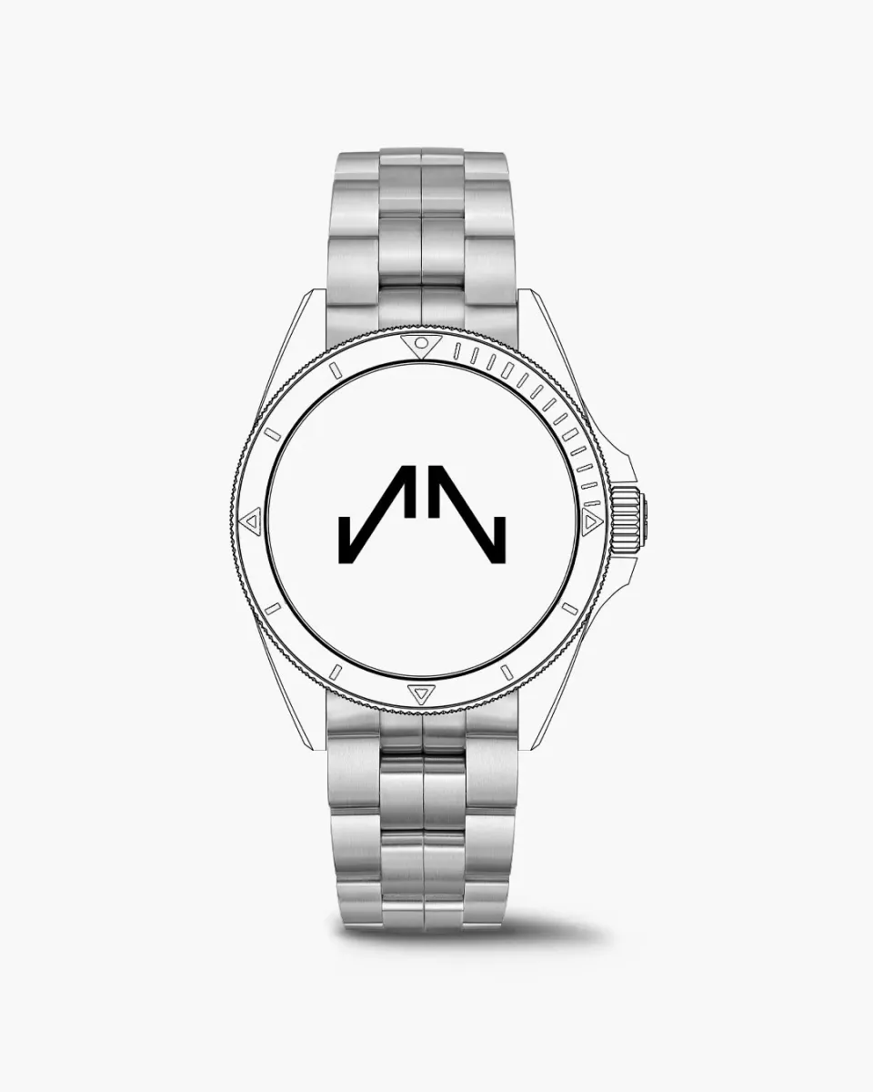 Norqain Adventure 40mm horlogeband staal satijn