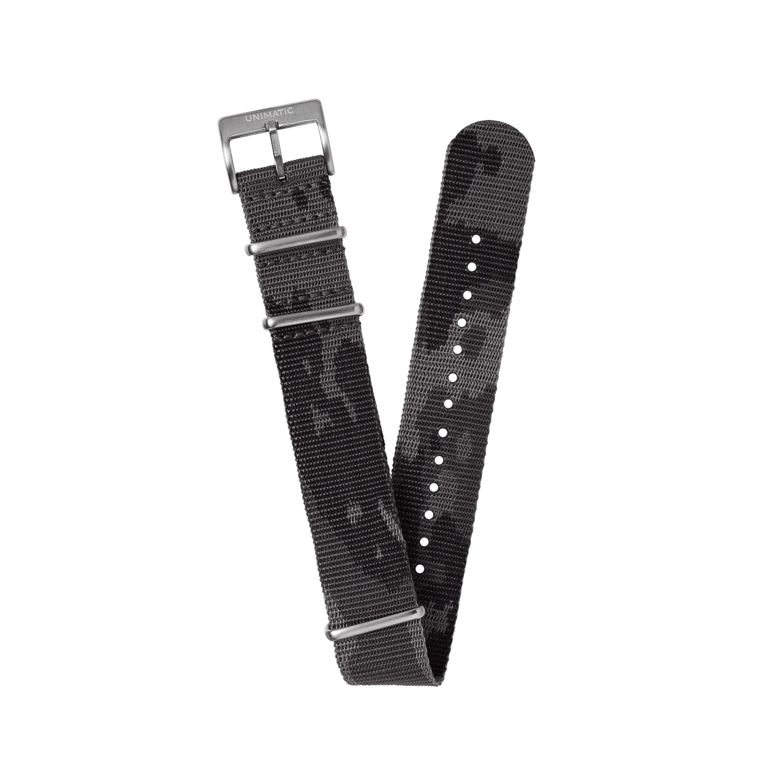 Unimatic Nato horlogebandje jacquard camo 22mm