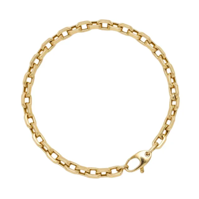 Juwelier Ripassa schakelarmband geelgoud 19 cm