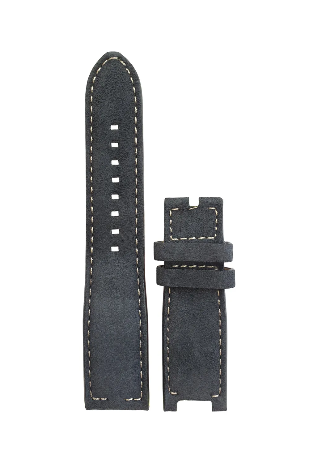 Anonimo Militare Antelope leren horlogebandje M zwart