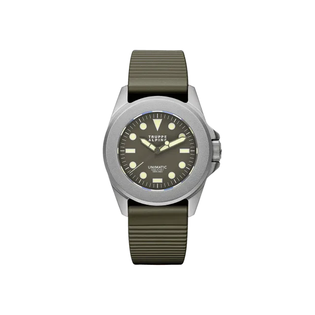 Unimatic Modello Quattro U4-TA horloge groen automaat