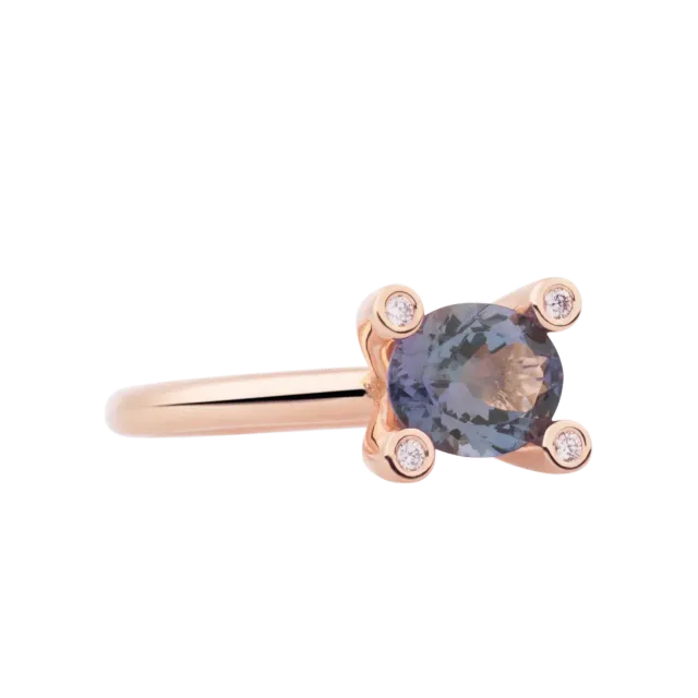 Juwelier Ripassa Bron Phlox ring tanzaniet bicolor